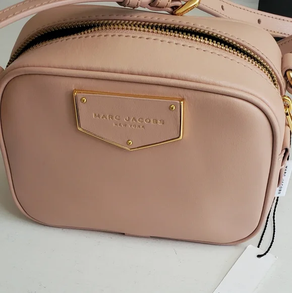 Marc Jacobs Blush Pink Leather Crossbody Bag - Picture 3 of 14